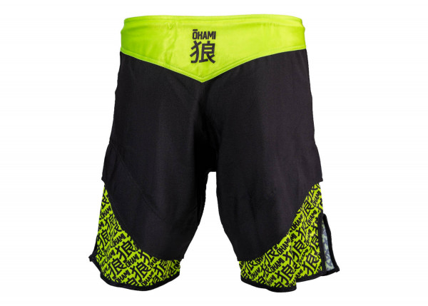 Okami Fight Shorts Neon